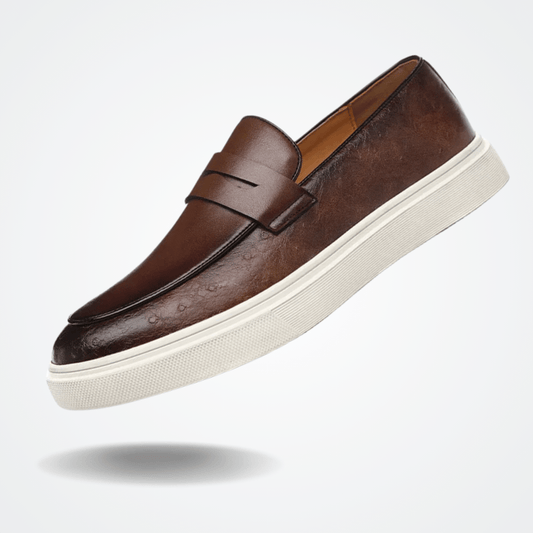 Leather Moccasin Slip-On for Men